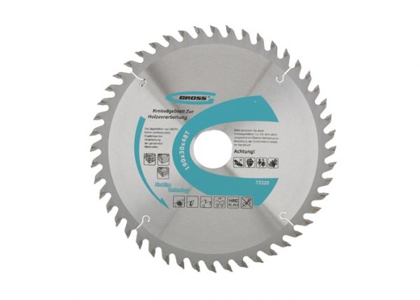 Диск для пилы GROSS по дереву 190 x 30 x 48Т