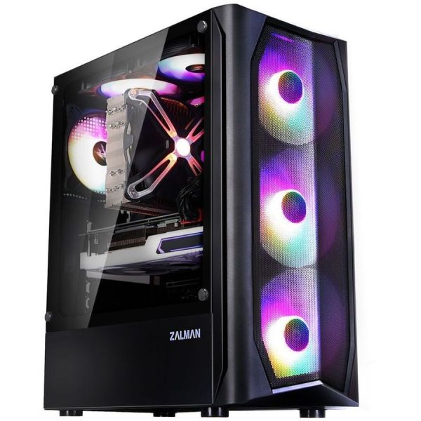 Корпус Zalman N4 REV.1 Midi-Tower черный [n4 rev.1 black]